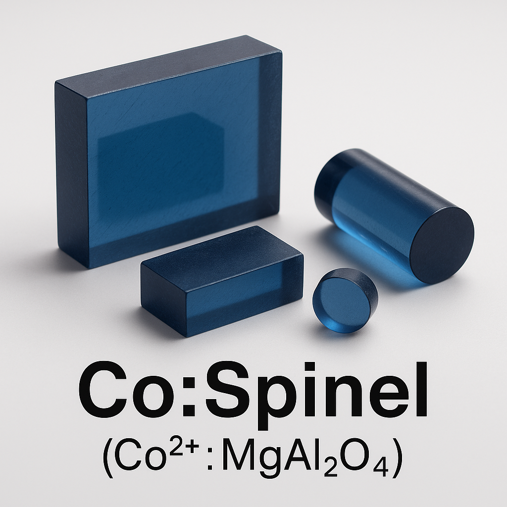 Co:Spinel Crystal - Passive Q-Switch for 1.54μm Lasers