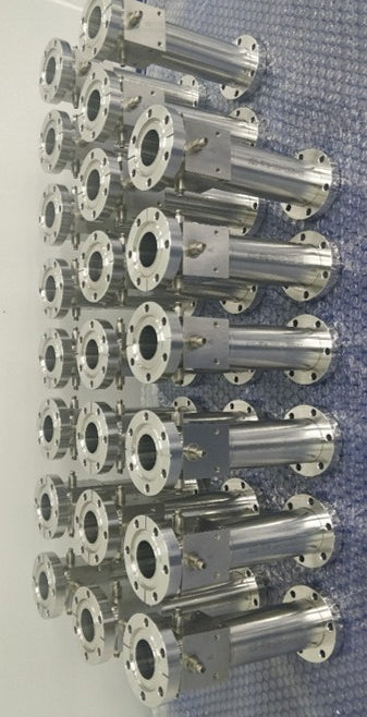 Custom Hybrid Vacuum Feedthroughs for RF & HV Signals